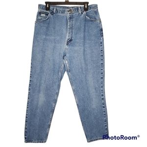 Vintage‎ 80s wrangler high waisted 13.5" high rise mom jeans size 16